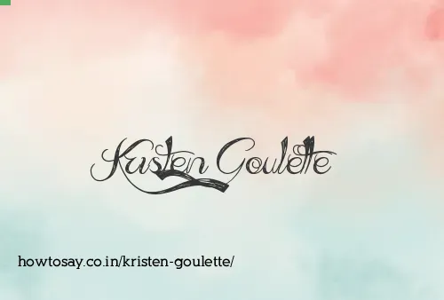 Kristen Goulette
