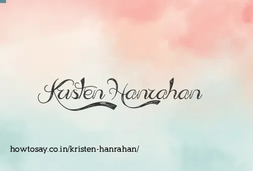 Kristen Hanrahan