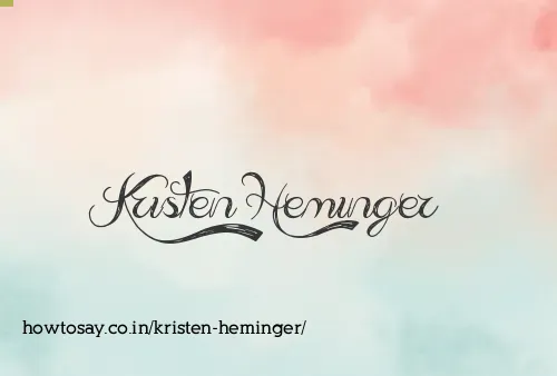 Kristen Heminger