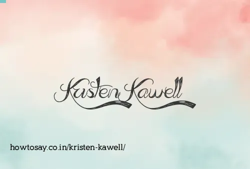Kristen Kawell