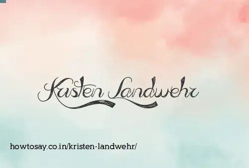 Kristen Landwehr