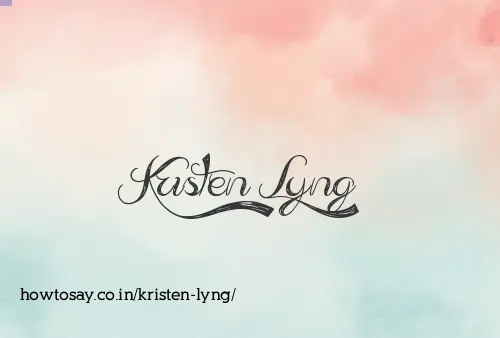 Kristen Lyng