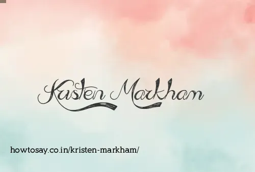 Kristen Markham