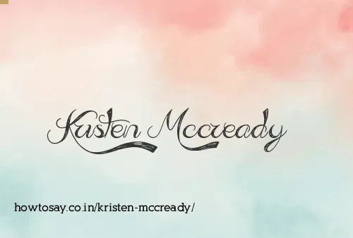 Kristen Mccready