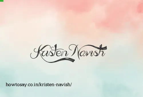 Kristen Navish