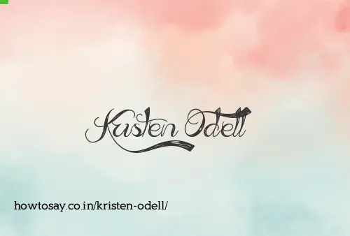 Kristen Odell