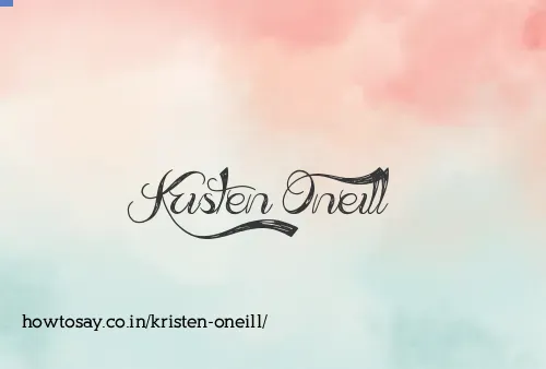 Kristen Oneill