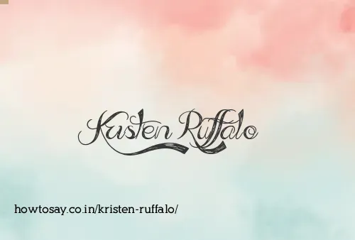 Kristen Ruffalo