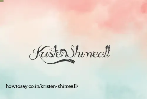Kristen Shimeall