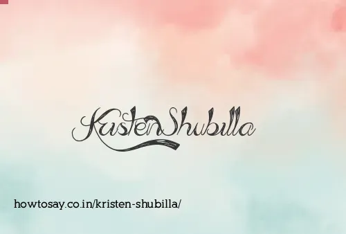 Kristen Shubilla