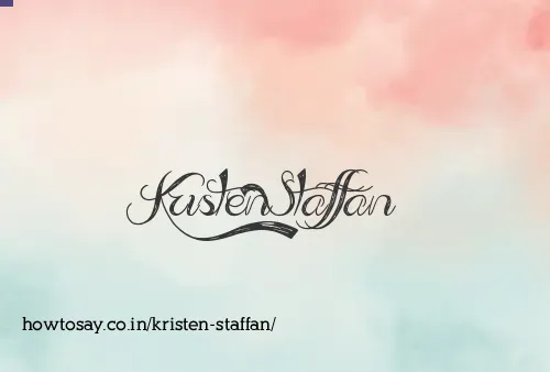 Kristen Staffan