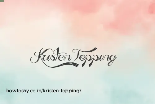 Kristen Topping
