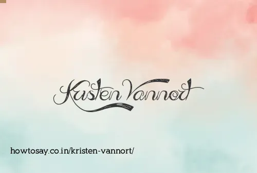 Kristen Vannort