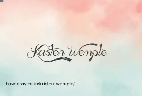 Kristen Wemple