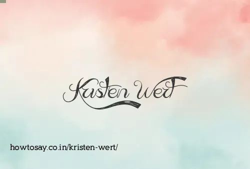 Kristen Wert