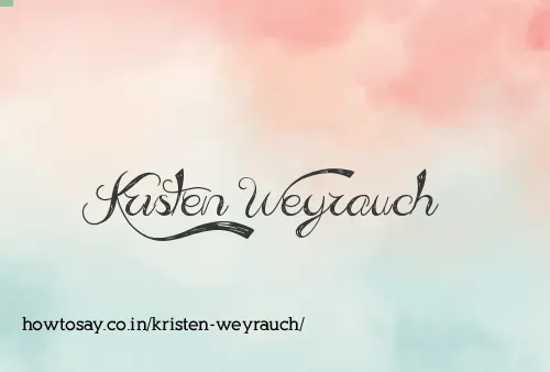 Kristen Weyrauch