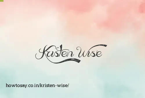 Kristen Wise