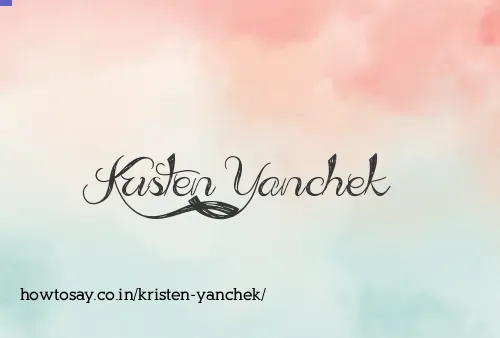 Kristen Yanchek