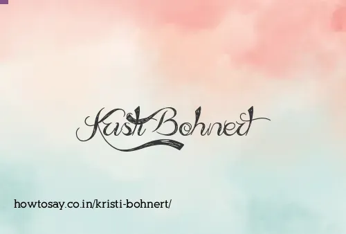 Kristi Bohnert