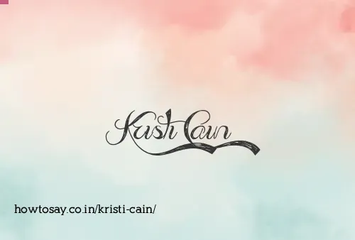 Kristi Cain