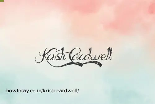 Kristi Cardwell