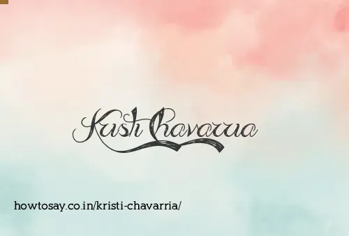 Kristi Chavarria