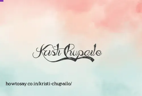 Kristi Chupailo