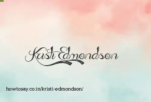 Kristi Edmondson