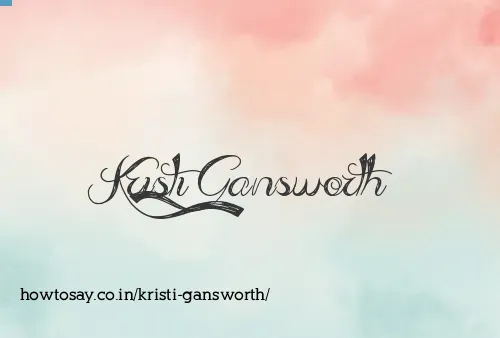 Kristi Gansworth