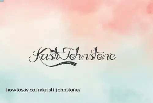 Kristi Johnstone