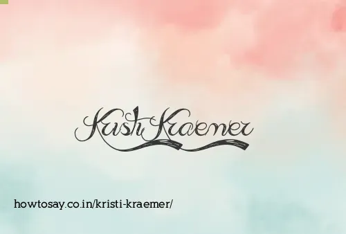 Kristi Kraemer
