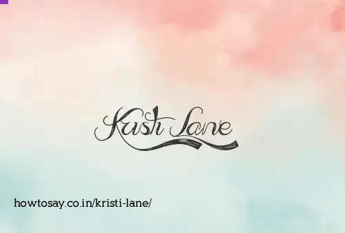 Kristi Lane