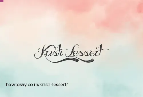Kristi Lessert