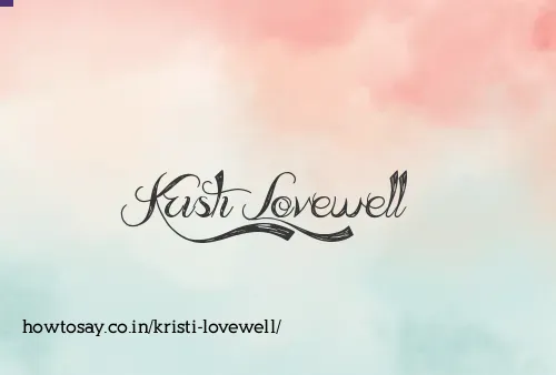 Kristi Lovewell