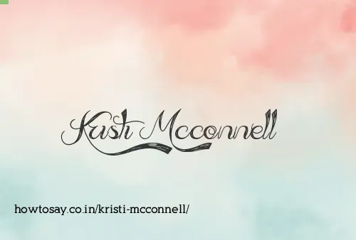 Kristi Mcconnell
