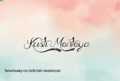 Kristi Montoya