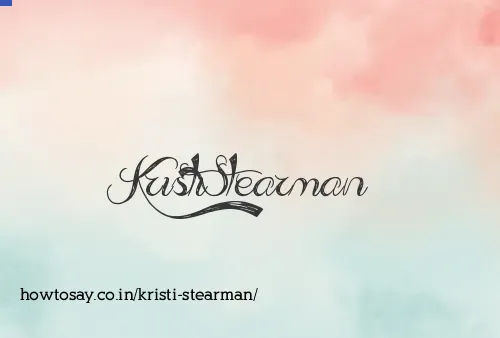 Kristi Stearman