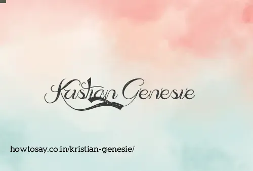 Kristian Genesie