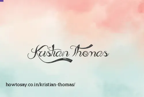 Kristian Thomas