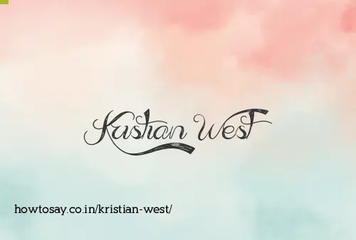 Kristian West