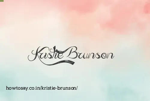 Kristie Brunson