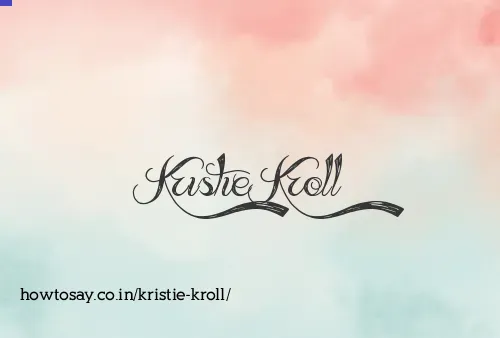 Kristie Kroll