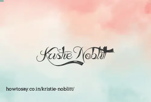Kristie Noblitt