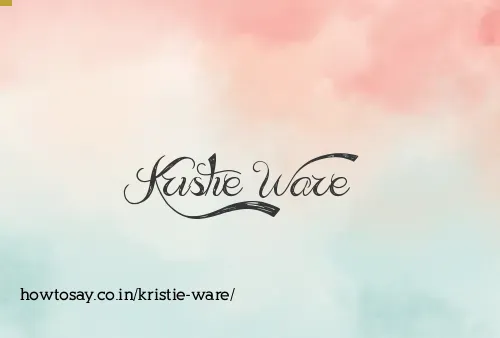 Kristie Ware