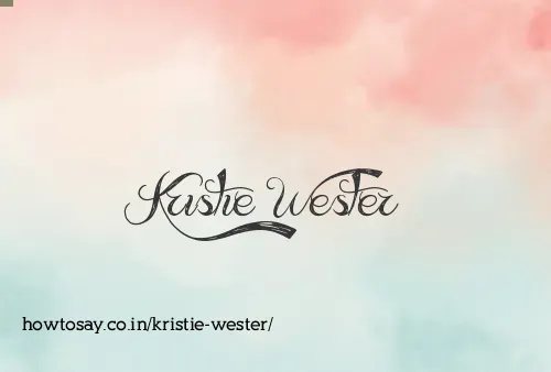 Kristie Wester