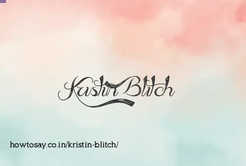 Kristin Blitch