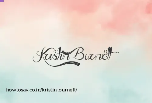 Kristin Burnett