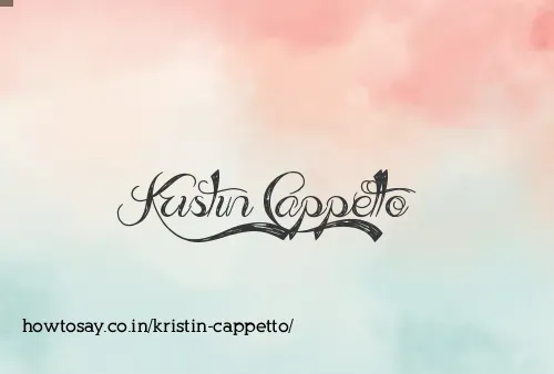 Kristin Cappetto