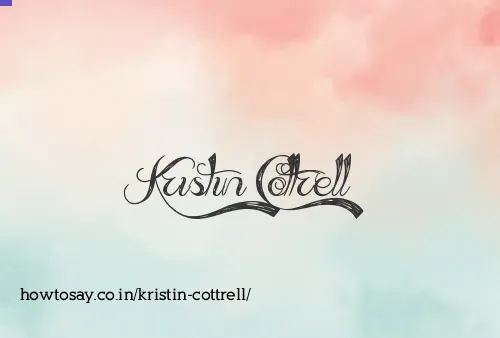 Kristin Cottrell