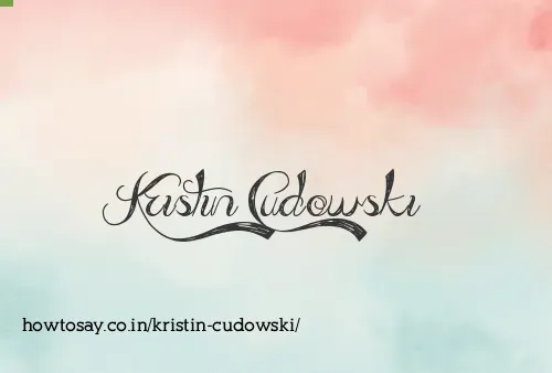 Kristin Cudowski